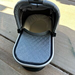Gray Uppa Baby Stroller Bassinet